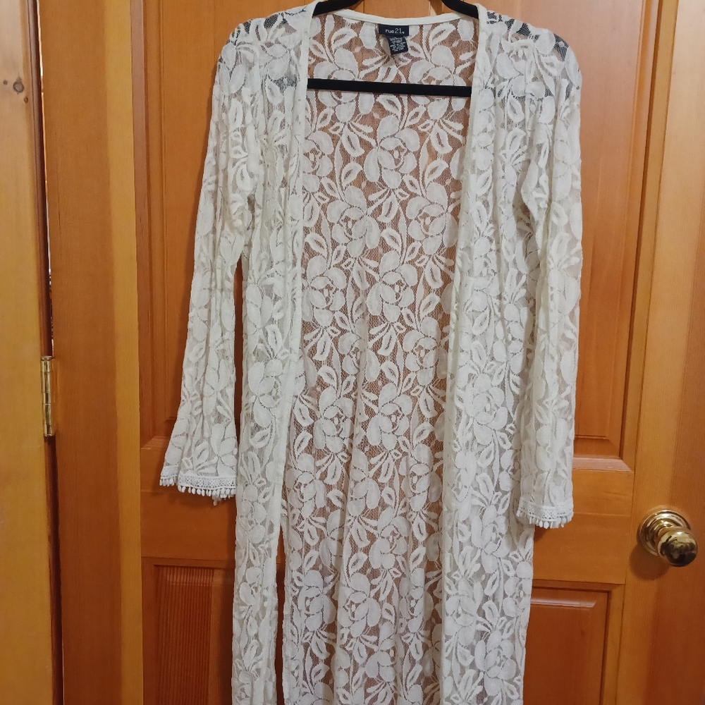 Rue21 Lace Duster